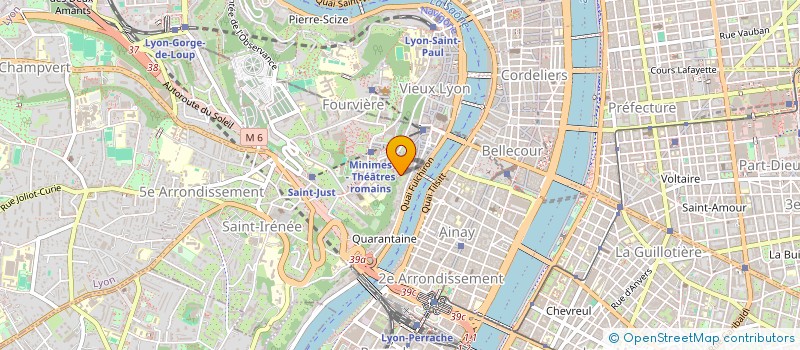 localisation de l'entreprise A ET N  LYON