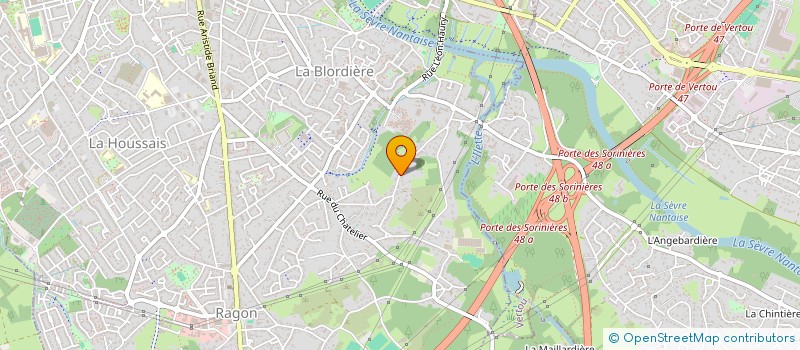 localisation de l'entreprise A EXPERTISES & ARCHITECTURES à REZE