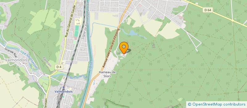 localisation de l'entreprise A.F.  L'ISLE-ADAM