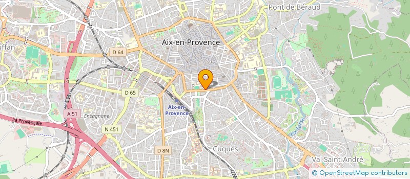 localisation de l'entreprise A&F à AIX-EN-PROVENCE