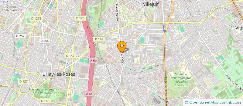 localisation de l'entreprise A F A à VILLEJUIF