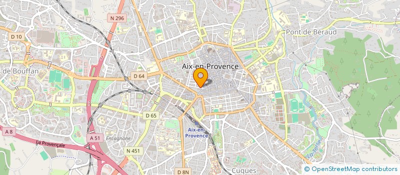 localisation de l'entreprise A.F.A.C à AIX-EN-PROVENCE