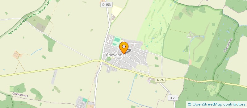 localisation de l'entreprise A.F ACCOMPAGNEMENT  CHEVANNES