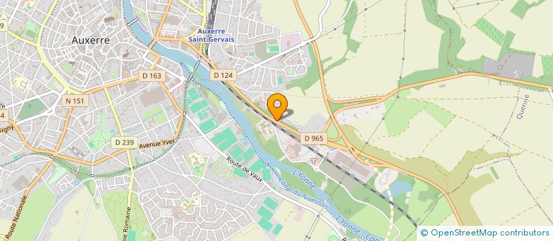 localisation de l'entreprise A.F. AUTO à AUXERRE
