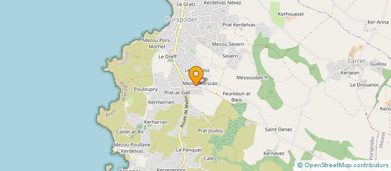 localisation de l'entreprise A.F.B IMMOBILIER  PORSPODER