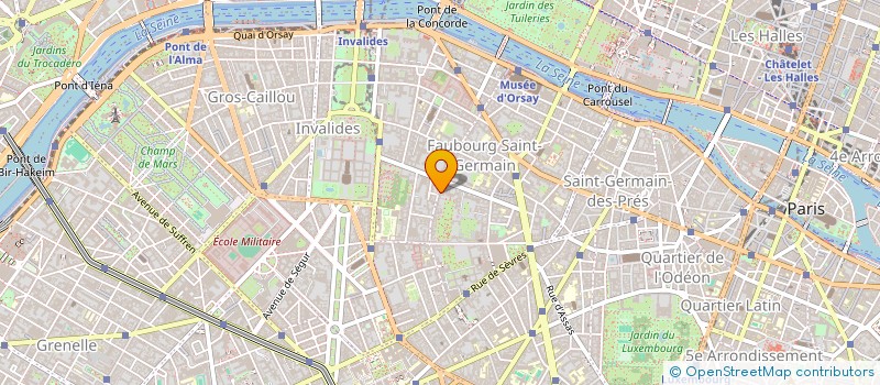 localisation de l'entreprise A&F BOSQUET  PARIS