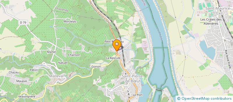 localisation de l'entreprise A & F BOURRIN  ROISEY