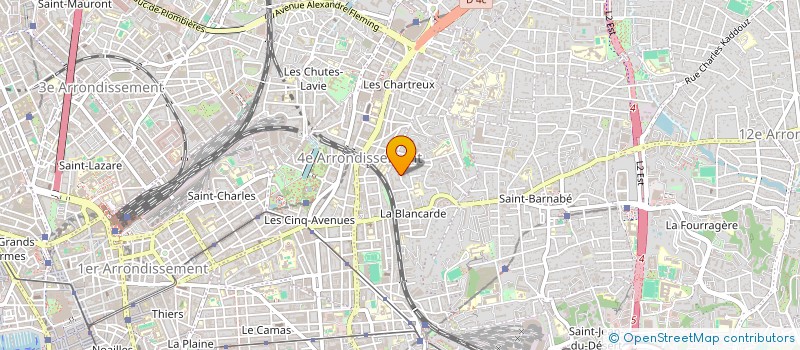 localisation de l'entreprise A.F.C. à MARSEILLE