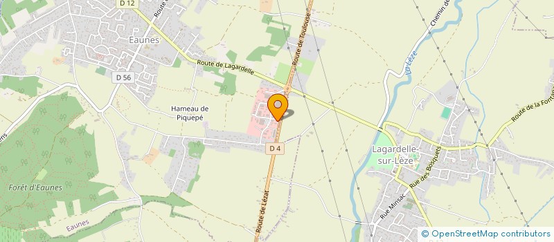 localisation de l'entreprise A F C  EAUNES