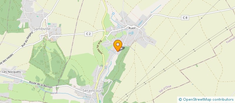 localisation de l'entreprise A.F.C.  SERAINCOURT