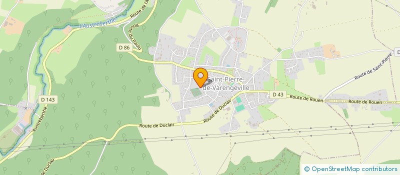 localisation de l'entreprise A.F.C.I.A.  SAINT-PIERRE-DE-VARENGEVILLE