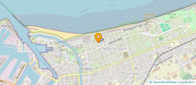 localisation de l'entreprise A F C L à DUNKERQUE