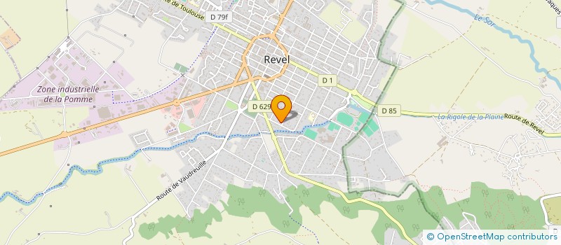 localisation de l'entreprise A F C O R  REVEL