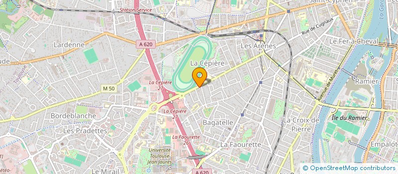localisation de l'entreprise A.F. CONSEILS à TOULOUSE