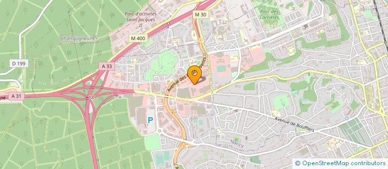 localisation de l'entreprise A F D I MEURTHE ET MOSELLE  LAXOU