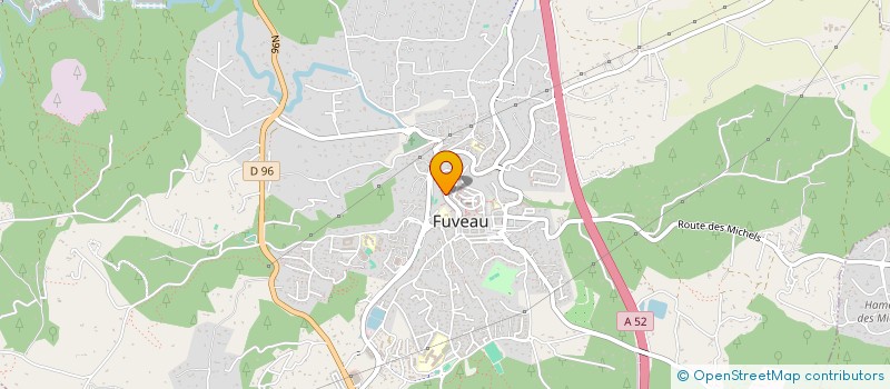 localisation de l'entreprise A F D O C  FUVEAU