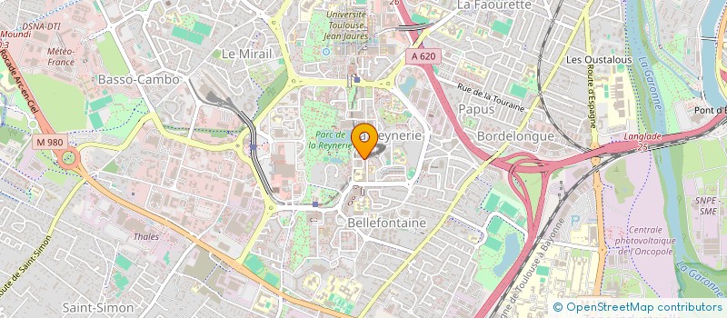 localisation de l'entreprise A.F DEFENSE DROITS PERSONNES HANDICAPEES à TOULOUSE