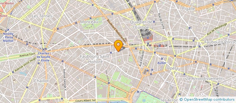 localisation de l'entreprise A.F. DIFFUSION à PARIS