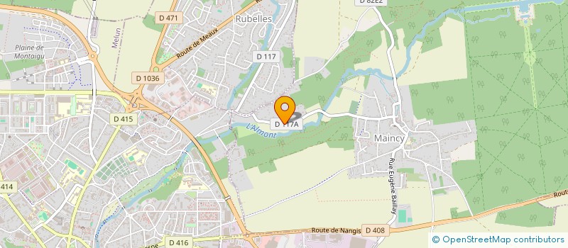 localisation de l'entreprise A F E   AUTOMATISATION FERMETURE INDUSTRIELLE ENTRETIEN  MAINCY