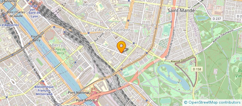 localisation de l'entreprise A F E D E - ACTIONS POUR LA FORMATION,L'EMPLOI ET LE DEVELOPPEMENT DE L'ENTREPRISE à PARIS