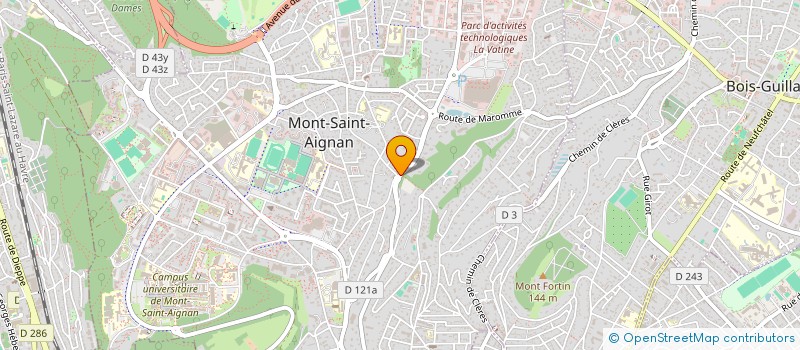 localisation de l'entreprise A.F.E.R  MONT-SAINT-AIGNAN