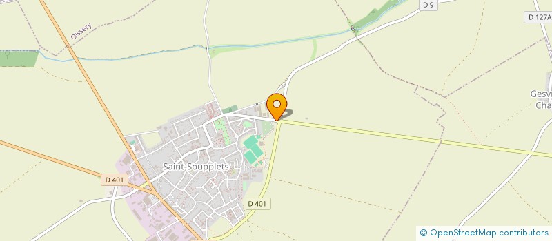 localisation de l'entreprise A.F FIRST  SAINT-SOUPPLETS