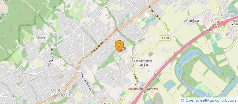 localisation de l'entreprise A F G N  MONTBONNOT-SAINT-MARTIN