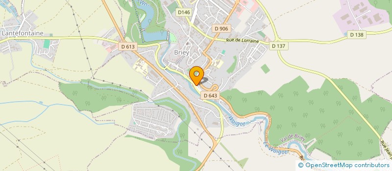 localisation de l'entreprise A.F.I. 54  VAL DE BRIEY