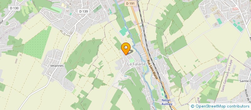 localisation de l'entreprise A.F IMMOBILLIER  AUBERGENVILLE