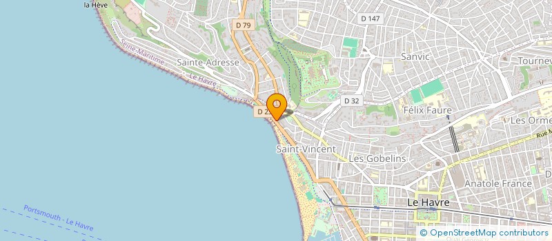 localisation de l'entreprise A.F.K à LE HAVRE