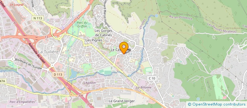 localisation de l'entreprise A F L à VITROLLES