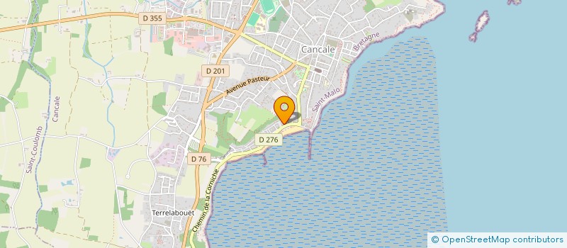 localisation de l'entreprise A.F.L à CANCALE