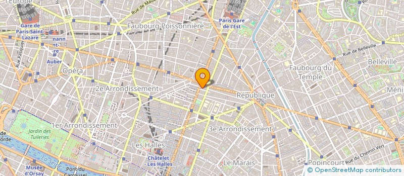 localisation de l'entreprise A.F.M à PARIS