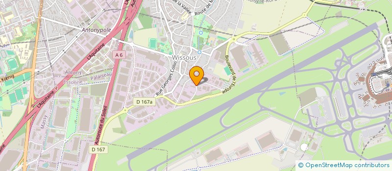 localisation de l'entreprise A F M à WISSOUS