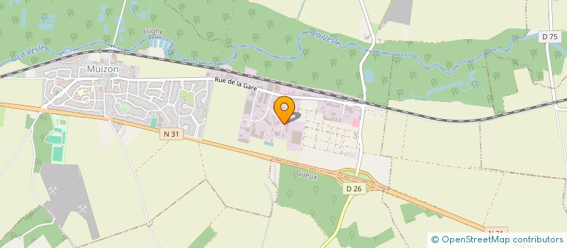 localisation de l'entreprise A F M LEROY à MUIZON
