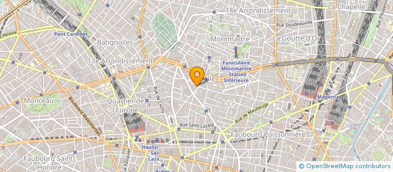localisation de l'entreprise A.F.M.P.  PARIS