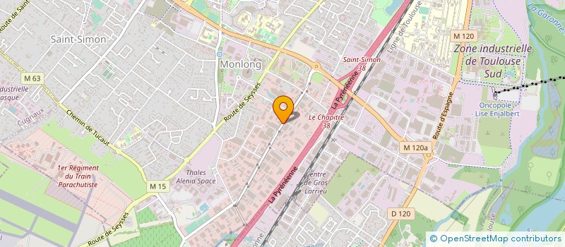localisation de l'entreprise A F O R E S à TOULOUSE