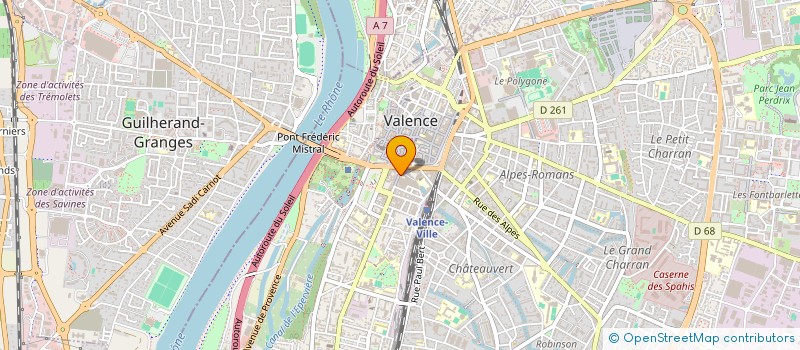 localisation de l'entreprise A F P E P à VALENCE