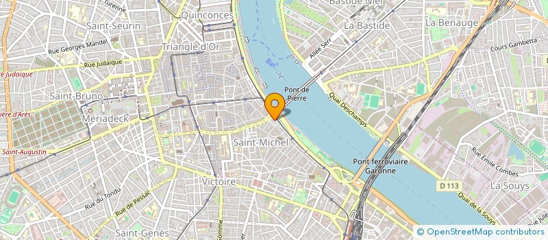 localisation de l'entreprise A F R à BORDEAUX