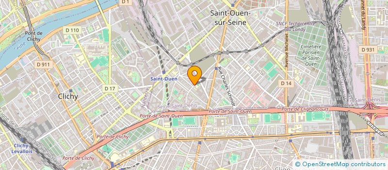 localisation de l'entreprise A.F.R à SAINT-OUEN-SUR-SEINE