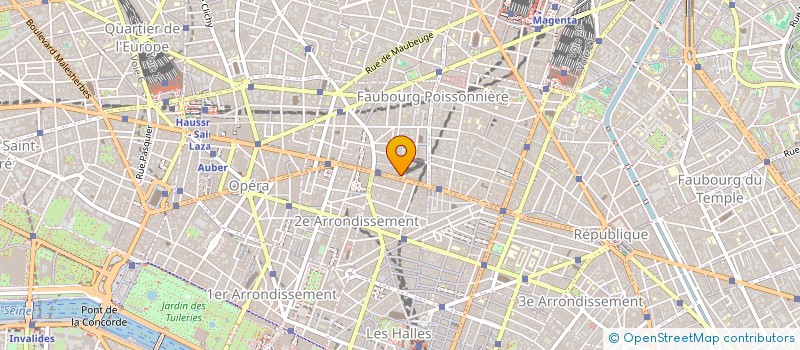 localisation de l'entreprise A.F.R à PARIS
