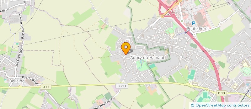 localisation de l'entreprise A.F.S.D  AUBRY-DU-HAINAUT