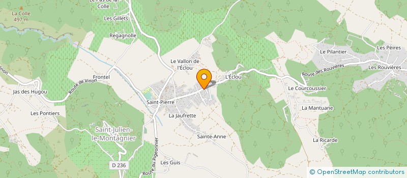 localisation de l'entreprise A.F TRADUCTIONS à SAINT-JULIEN