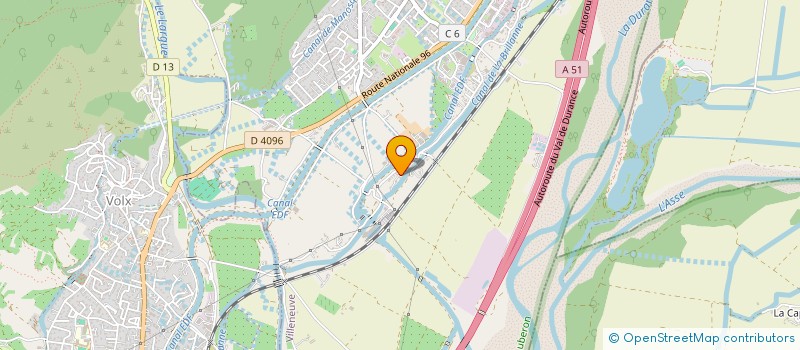 localisation de l'entreprise A FAIRE ET A VENIR  VILLENEUVE