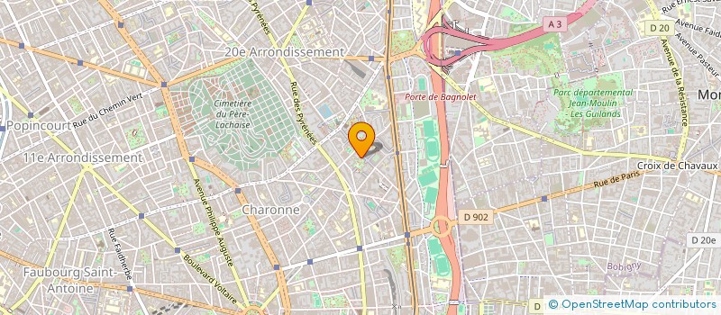 localisation de l'entreprise A FALT PARIS à PARIS