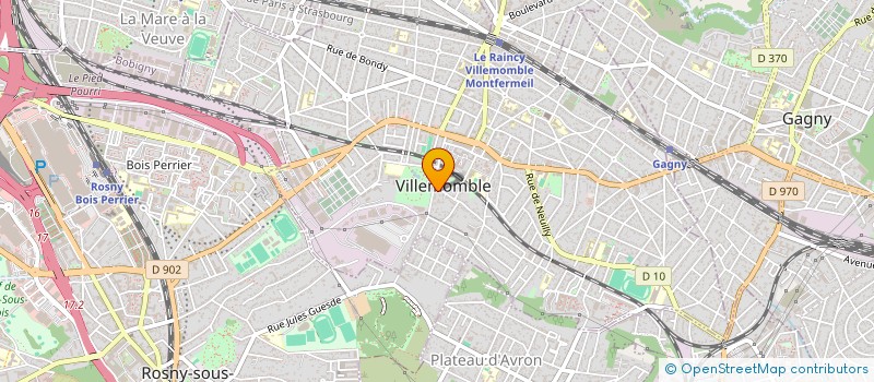 localisation de l'entreprise A FAMIGLIA à VILLEMOMBLE