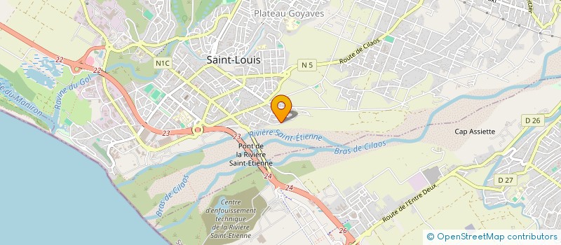 localisation de l'entreprise A FAMILY  SAINT-LOUIS