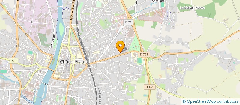 localisation de l'entreprise A FEMINIS  CHATELLERAULT