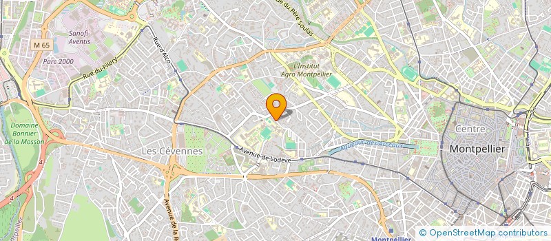 localisation de l'entreprise A FENDRE LE COEUR LE PLUS DUR à MONTPELLIER