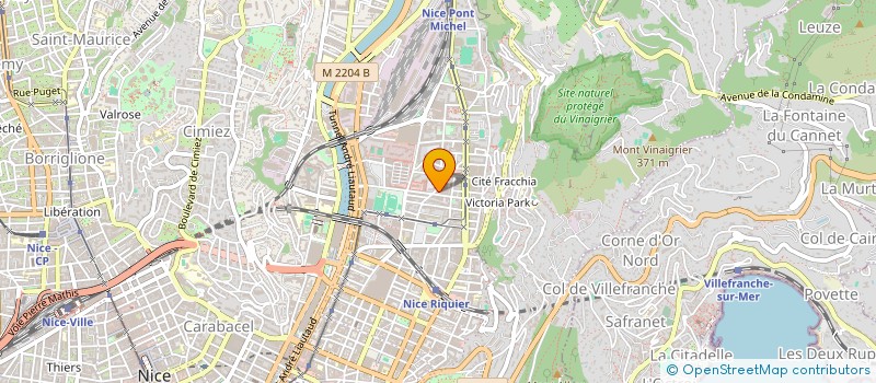 localisation de l'entreprise A FER D'ART à NICE